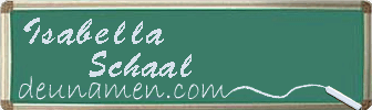 Isabella Schaal Visitenkarte